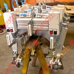 Pinze pneumatiche girevoli